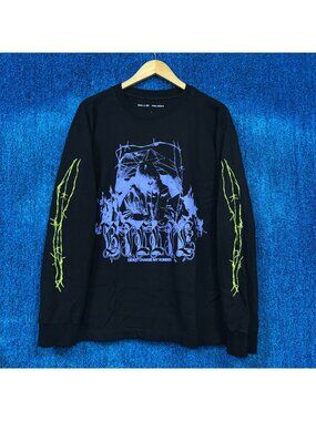 Billie Eilish “Billie” Graphic Long Sleeve Shirt Size Large